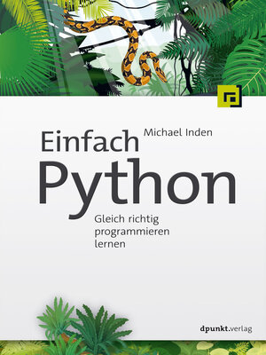 cover image of Einfach Python